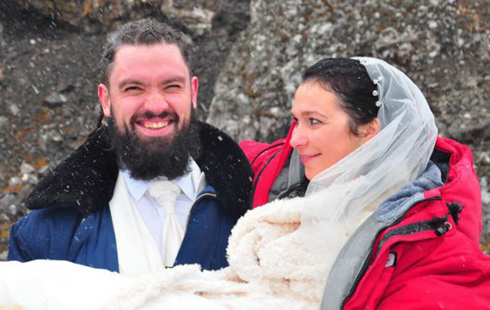 Венчание в Антарктиде