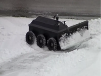 Робот для уборки снега, своими руками