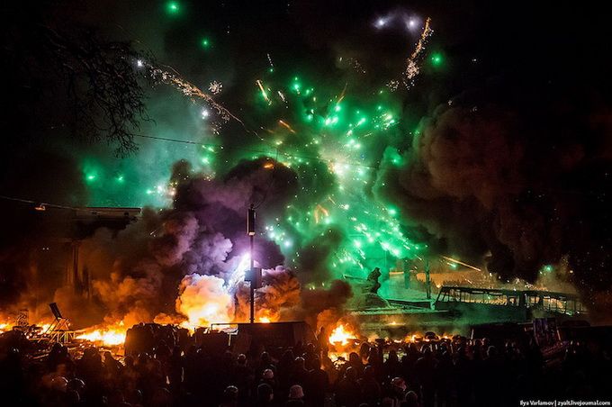 Фотографии революции в Киеве